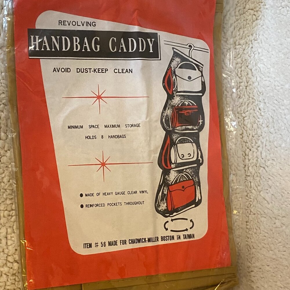 Vintage Revolving Handbag Caddy